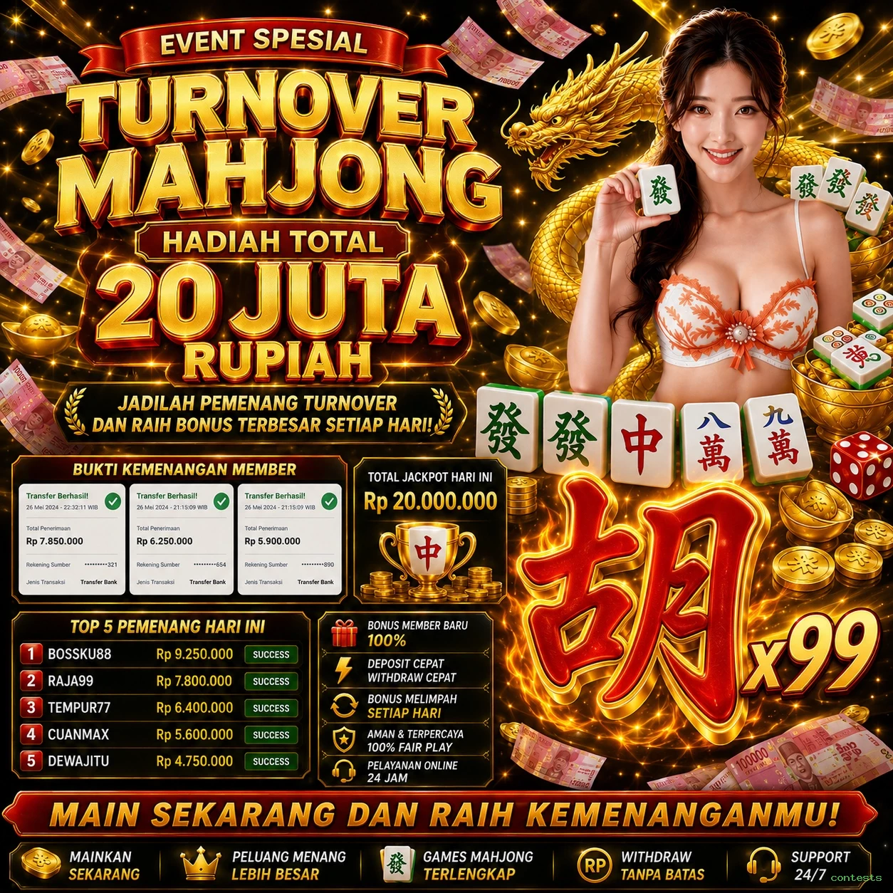 Tantangan dan Peluang di contests untuk Pengembang Game